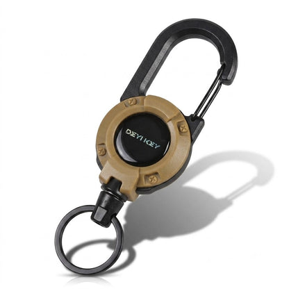 Heavy-Duty Retractable Key Holder.