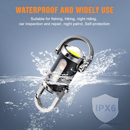 Rechargeable Mini Keychain Pocket Torch VIP