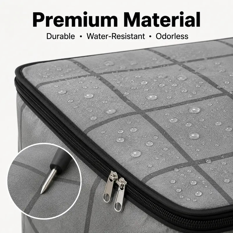 XXL Foldable Storage Bag with Reinforced Handles.