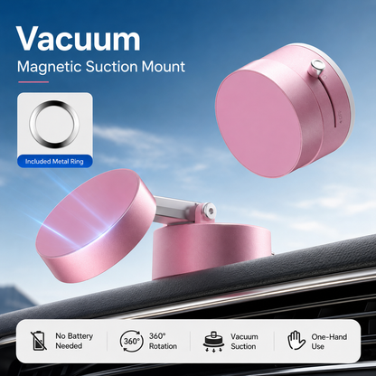 Magnetic Suction Phone Mount.
