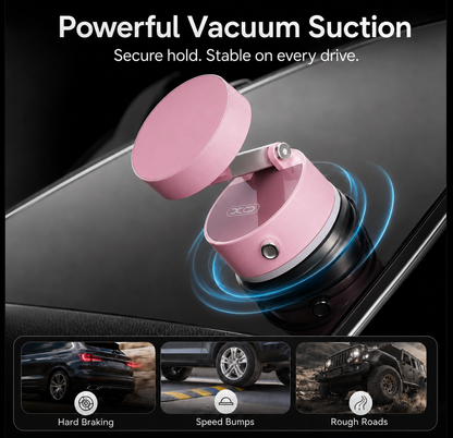 Magnetic Suction Phone Mount.