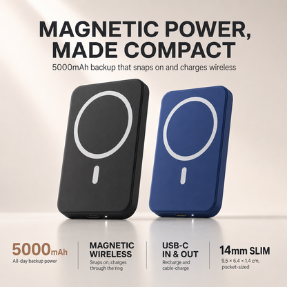 Magnetic Wireless Power Bank