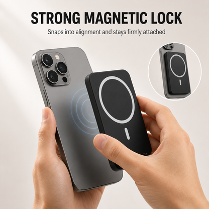 Magnetic Wireless Power Bank