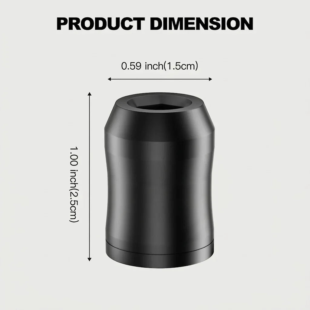 Universal Magnetic Screw Holder for Drill Bits and Screwdrivers.