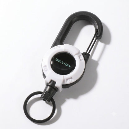 Heavy-Duty Retractable Key Holder.